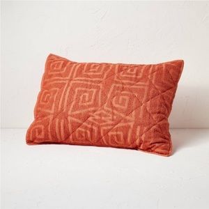 Chenille Quilt Sham Apricot - OPALHOUSE + Jungalow- standard